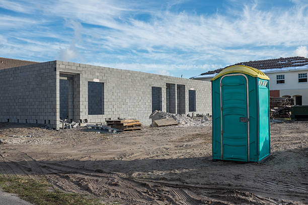 Porta potty delivery and setup in Ludington, MI